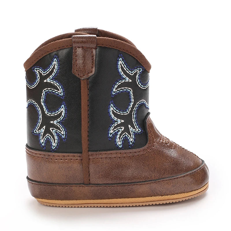 Newborn Baby Boots 0 12 Months Winter Denim First Walkers Boys Girls Warm Casual Western Style
