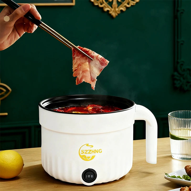 Non Stick Hot Pot Multil Lutuan Ng Kanin 1.8L Cheap Rice Cooker Electric Heating Pot Mini Rice Cooker With Steamer Small