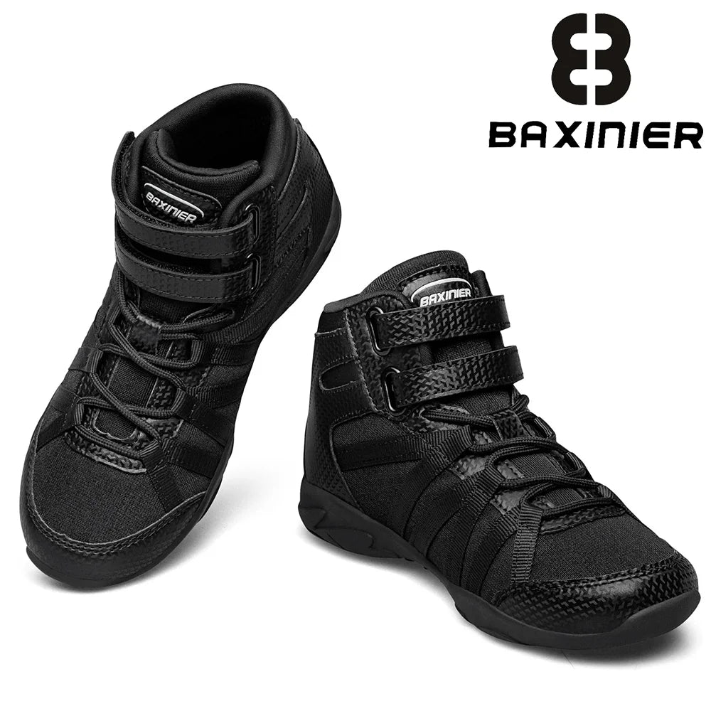 BAXINIER Girls High Top Cheerleading Shoes, Professional Lightweight Youth Cheer Competition Sneakers, Dance Training Footwear