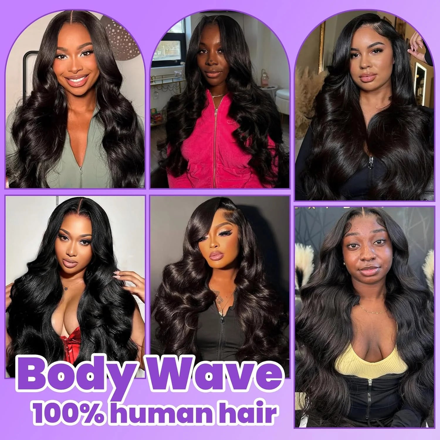 30 32 Inch Full Head Body Wave Bundles 100% Raw Human Hair Weaving Virgin Hair Extensions 1 3 4 Pcs Natural Black Color Double Weft Remy Hair Thick Full Ends Hair Bundles