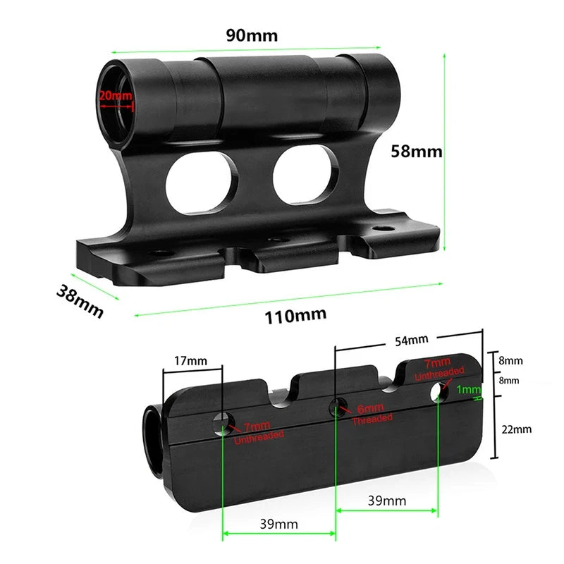 Bike Fork Mount Quick Release Thru Axle Carrier, Bicycle Car Roof Rack Bike Holder for 20mm Thru Axle