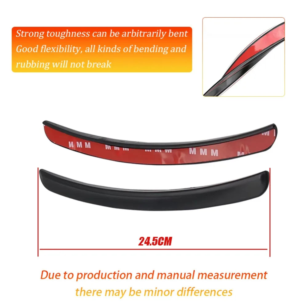 Universal Car Bumper Fender Flare Mud Flap Splash Guards for VW Golf 4 5 6 7 MK4 MK5 MK6 MK7 MK7.5 GTI GTE GTD R-LINE R