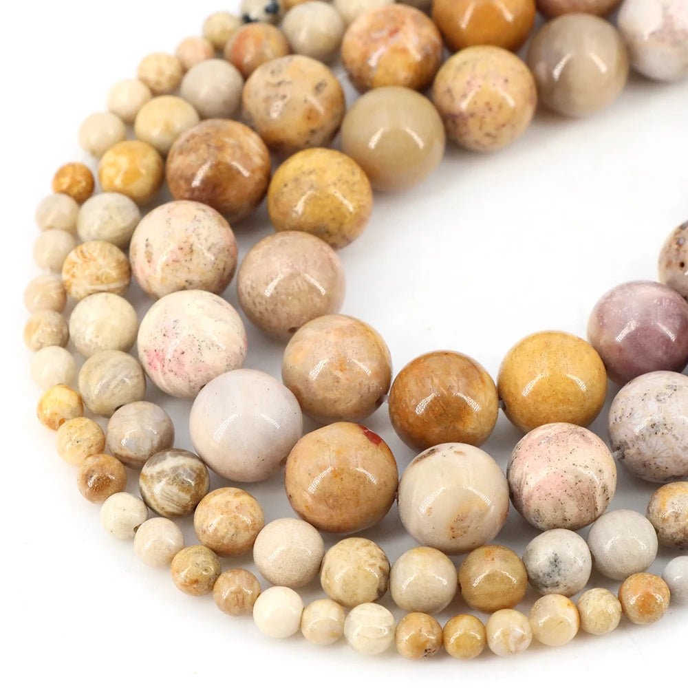 Natural Stone Beads Blue Tiger Eye Crystal Amethyst Rose Quartz Gemstone Bead for Jewelry Making Bracelet Necklace 4/6/8/10MM