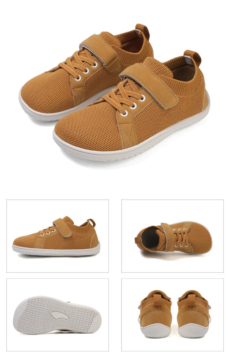 Little/Big Kids Minimalist Barefoot Shoes + Zero Drop + Wide Sneaker for Boys/Girls Outdoor Sports Walking shoes Running Sneaker