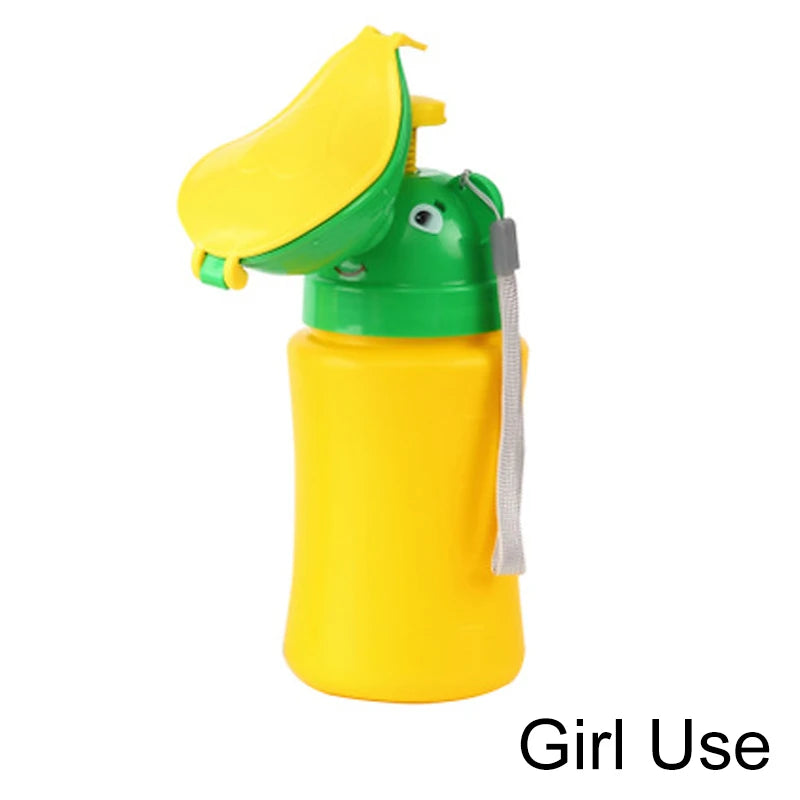 Emergency Portable Kids Urinal Outdoor Car Travel Shrinkable Toilet Pee Bottle 600/750ml Anti-leakage Boy Girl Training Potty