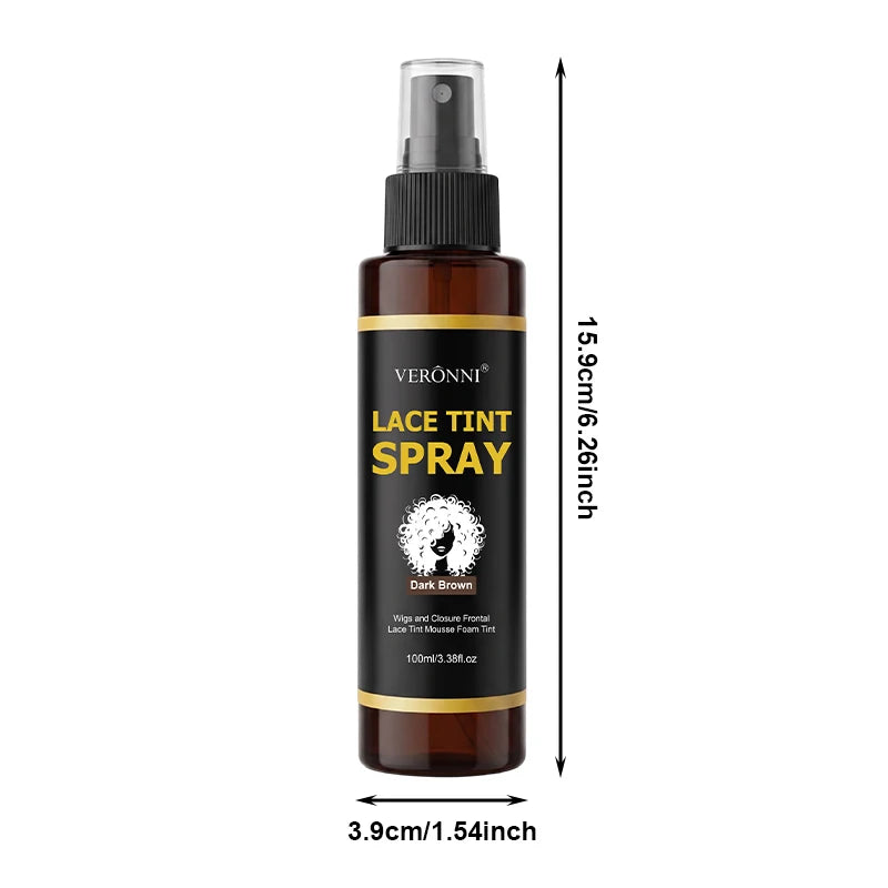 100ml Lace Melting Spray And Holding Spray,Wig Melting Spray Strong Natural Forming Hold Dyed wig care spray For Lace Wigs