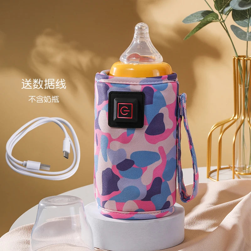 USB baby bottle heater, milk heater, baby milk heater thermostat, essential bottle warmer for outdoor use
