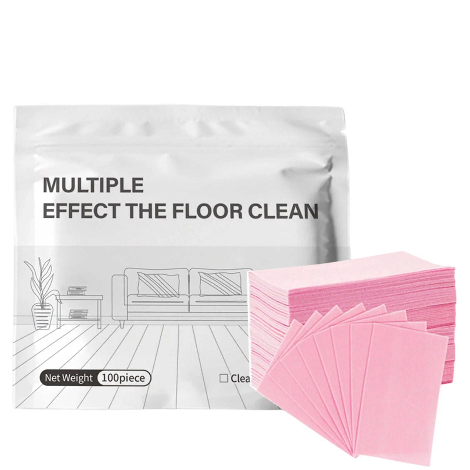 Floor Cleaner Cleaning Sheets Stain Removal Brightening and Fragrance-retaining Floor Cleaning Supplies