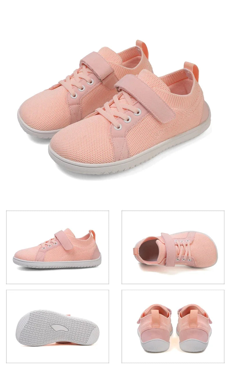 Little/Big Kids Minimalist Barefoot Shoes + Zero Drop + Wide Sneaker for Boys/Girls Outdoor Sports Walking shoes Running Sneaker