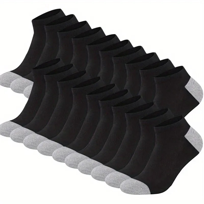 1pairs Men's Fashion Cotton Breathable Comfortable Ankle Socks, Men's Summer Socks