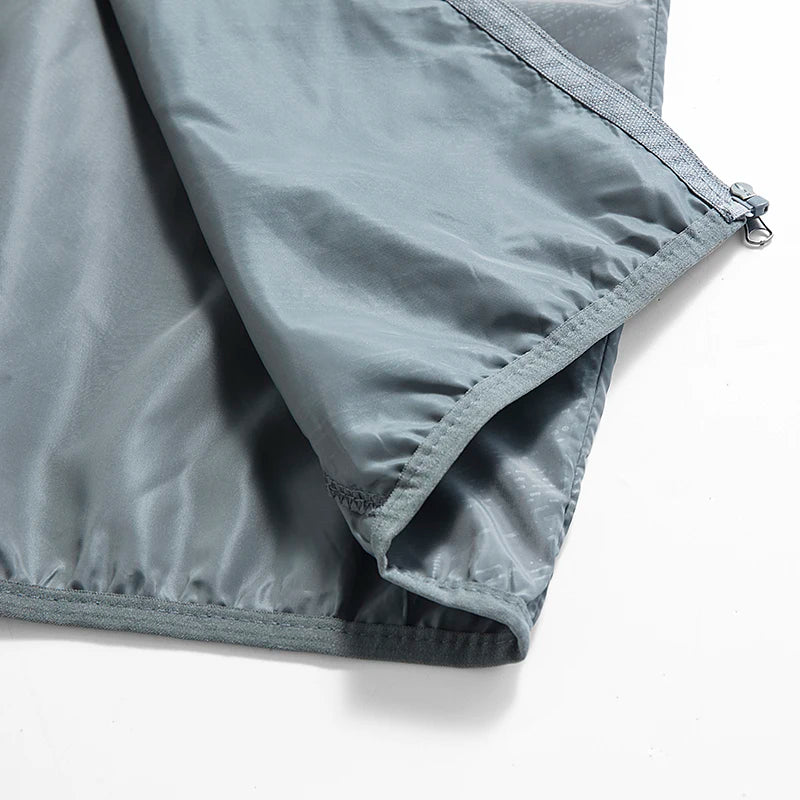 JNLN Camping Rain Jacket Men Women Waterproof Sun Protection Clothing Fishing Hunting Clothes Quick Dry Windbreaker With Pocket