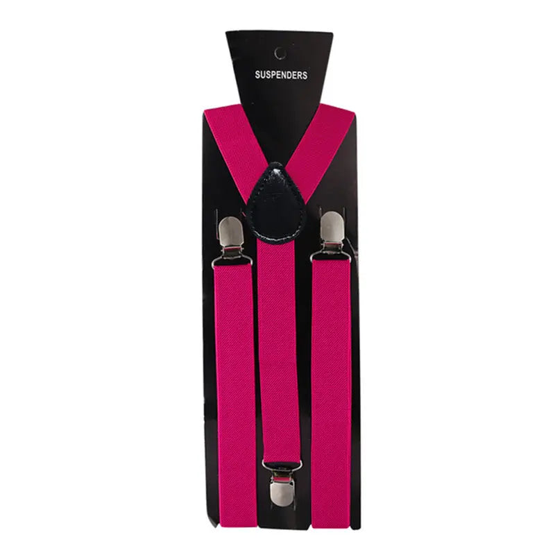 Suspenders For Men Pants Apparel Adult Suspender Man Shirt Dress Women Wedding Party Solid Colors Suit Skirt With Braces Straps