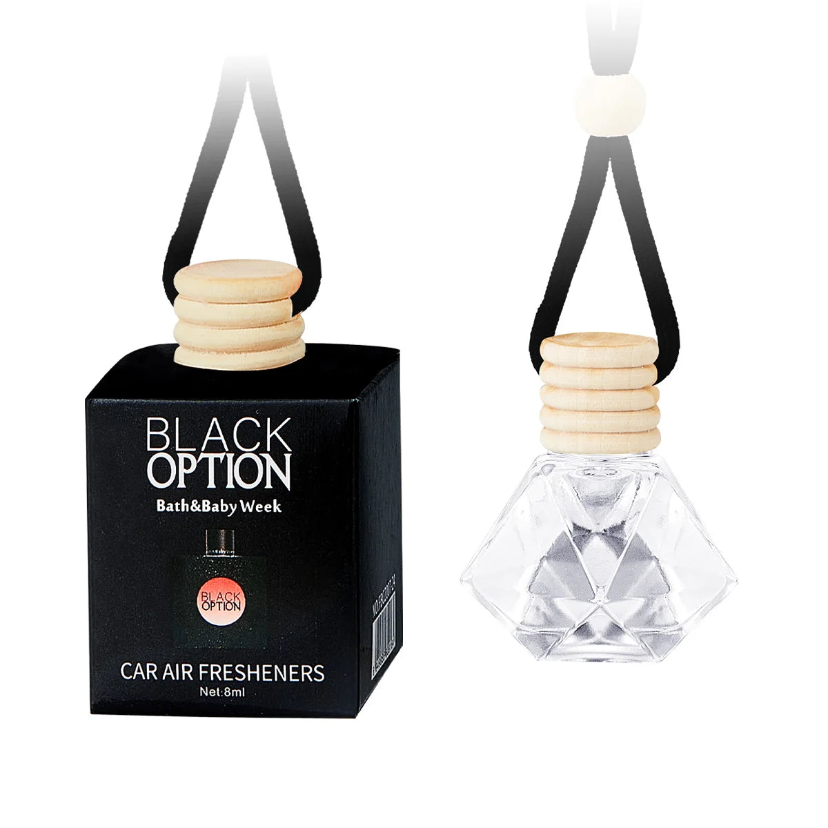Perfume bottle car perfume, long-term car air freshener, car perfume used for car interior accessories, keep charming and fresh
