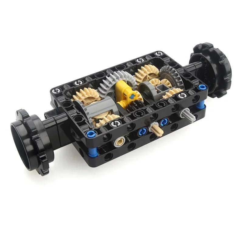 MOC-19788 Tank Remote Control Steering System Building Blocks Kit with L Motors 66pcs ABS Educational STEM Toys Bricks Kids Gift