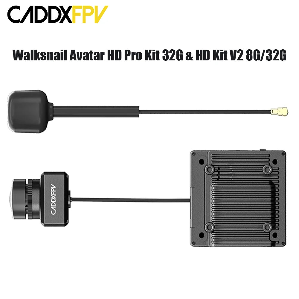 CADDX Walksnail Avatar HD Pro Kit HD Kit V2 With Gyroflow 8G/32G Camera for FPV DJI