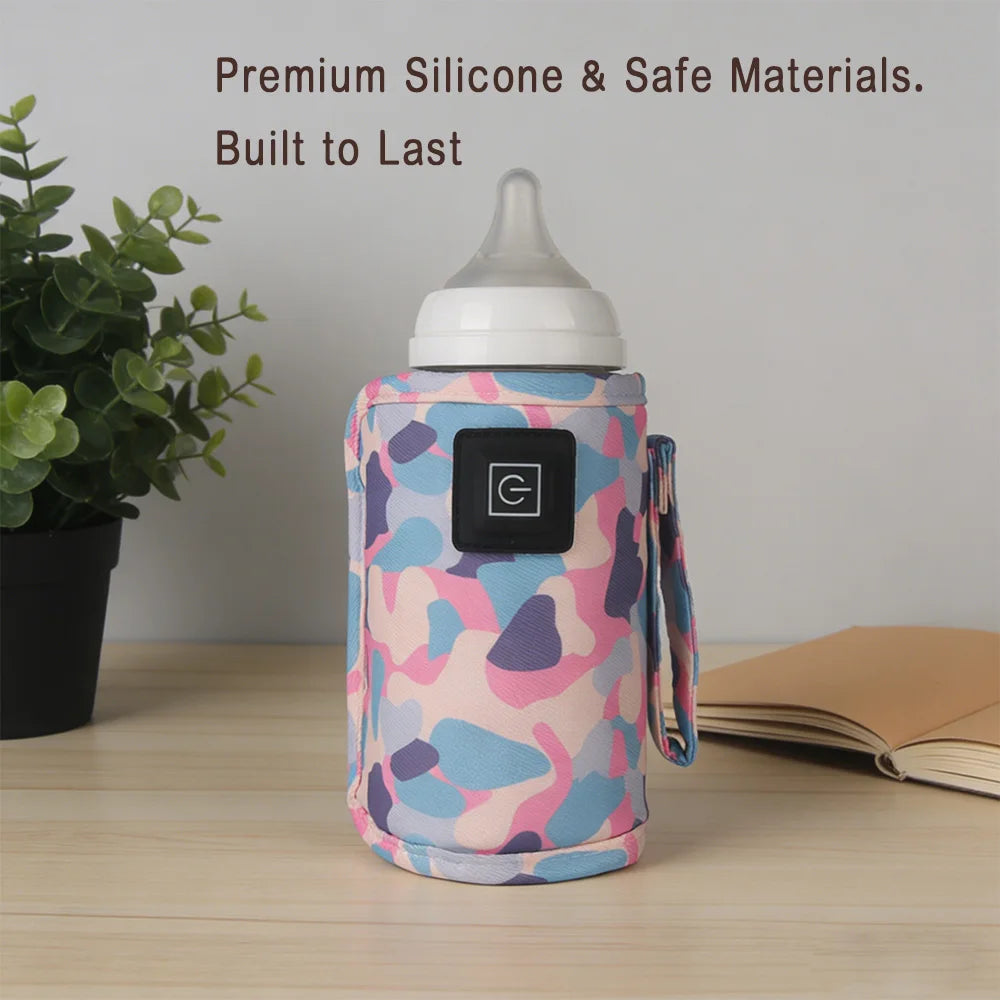 USB baby bottle heater, milk heater, baby milk heater thermostat, essential bottle warmer for outdoor use