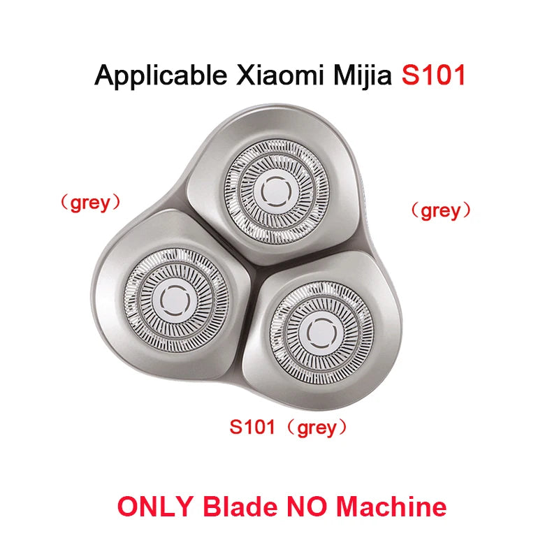 Original Shaver Blade for Xiaomi Mijia Electric Shaver S101, Waterproof Replacement Steel Razor Cutter Head