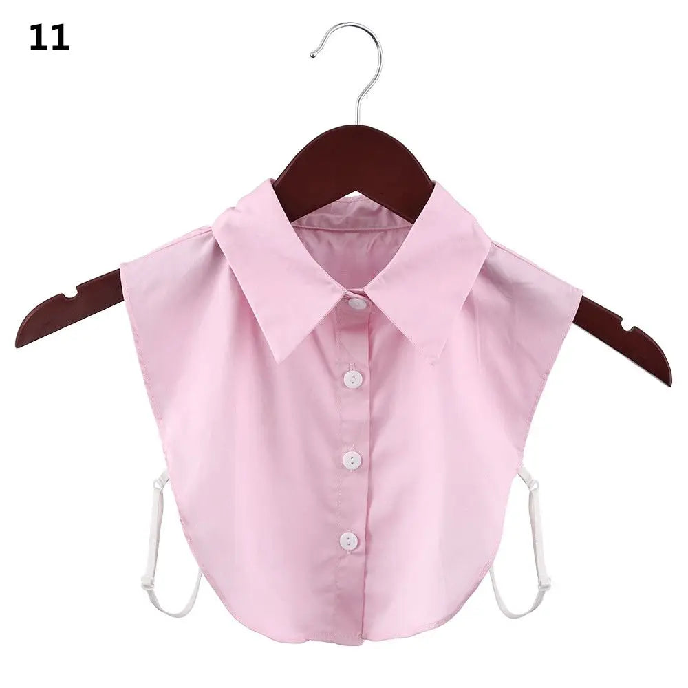 New Lapel Fake Collar Vintage Detachable Shirt False Collar for Women Blouse Sweater Lapel Top Neckwear Ties Clothes Accessories