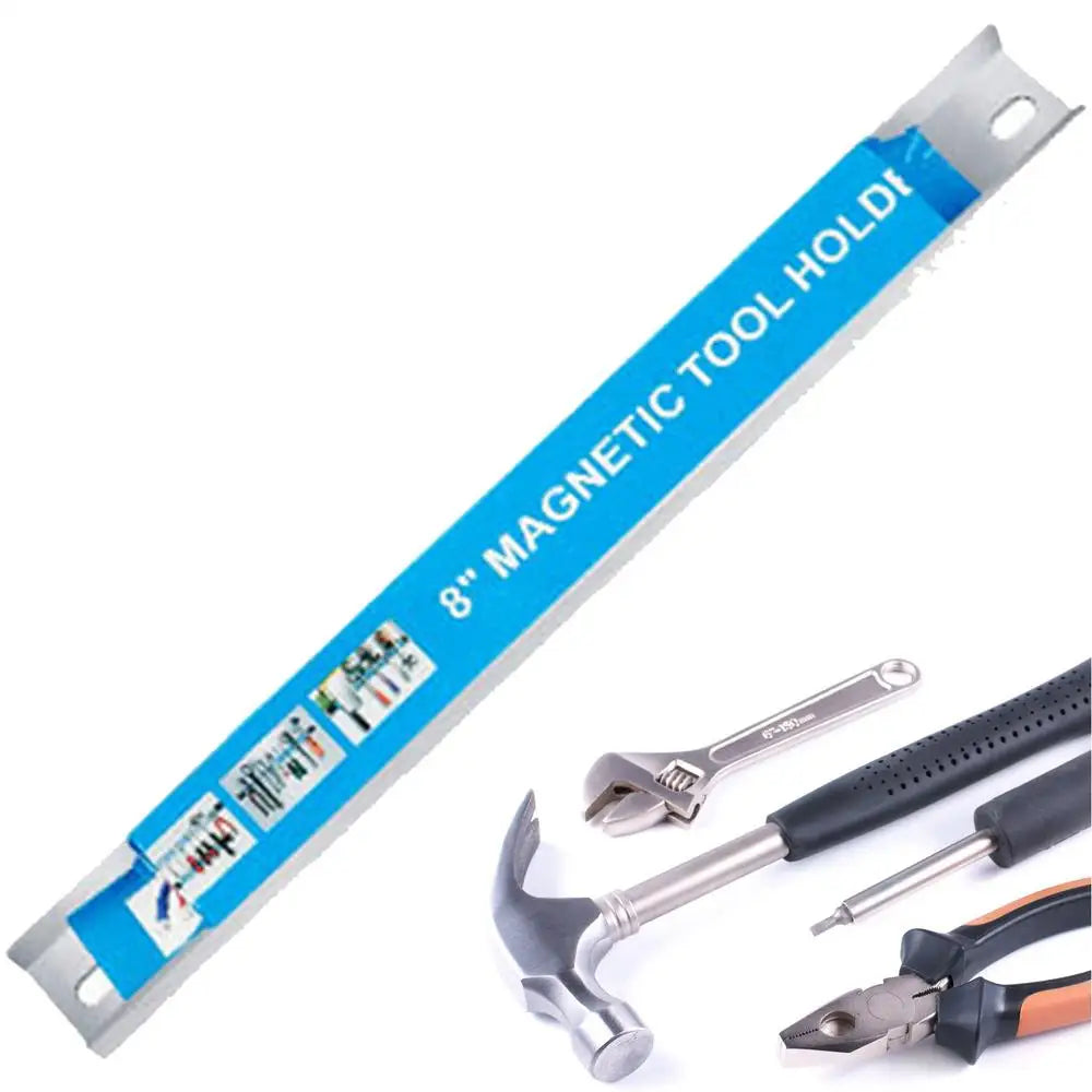 Magnetic Screwdriver Holder Workbench Tool Storage Organizer Power Tool Storage Organization Strip Mounted Workbench Board