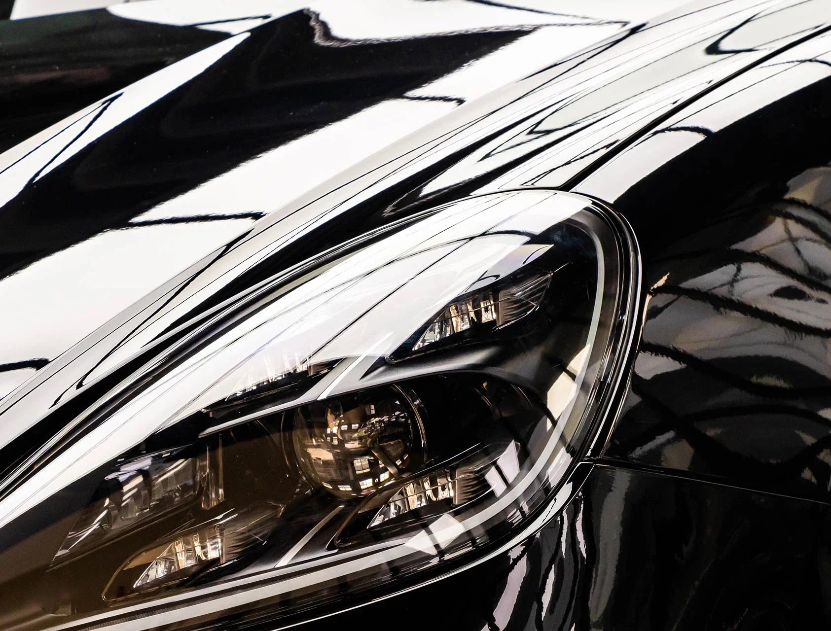 Ultra Gloss PET Piano Black Vinyl Wrap Film Sticker Auto Decoration Accessories Glossy Black Self Adhesive Vinyl Bubble Air Free car accessories accesorios para auto car decal