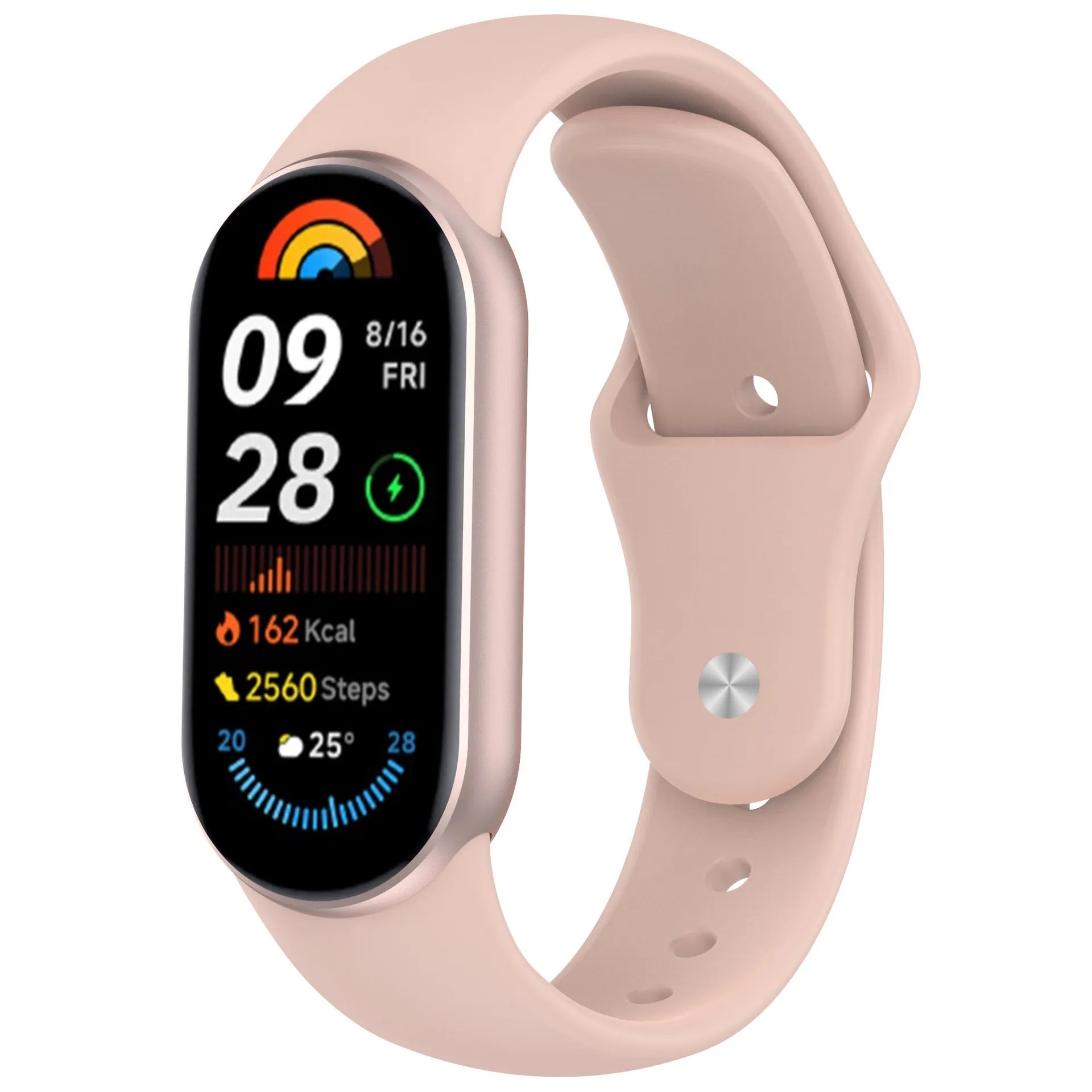 Silicone Watch Band for Xiaomi Mi Band 10 9 8 NFC Soft Waterproof Sport Straps Replacement Wristband for mi band 10 9 Smartwatch