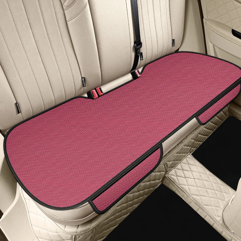 Breathable Ice Silk Car Seat Cushion Non-slip and Wear-resistant  Car Seat Cover, Square / Long / 3-Piece Set Available