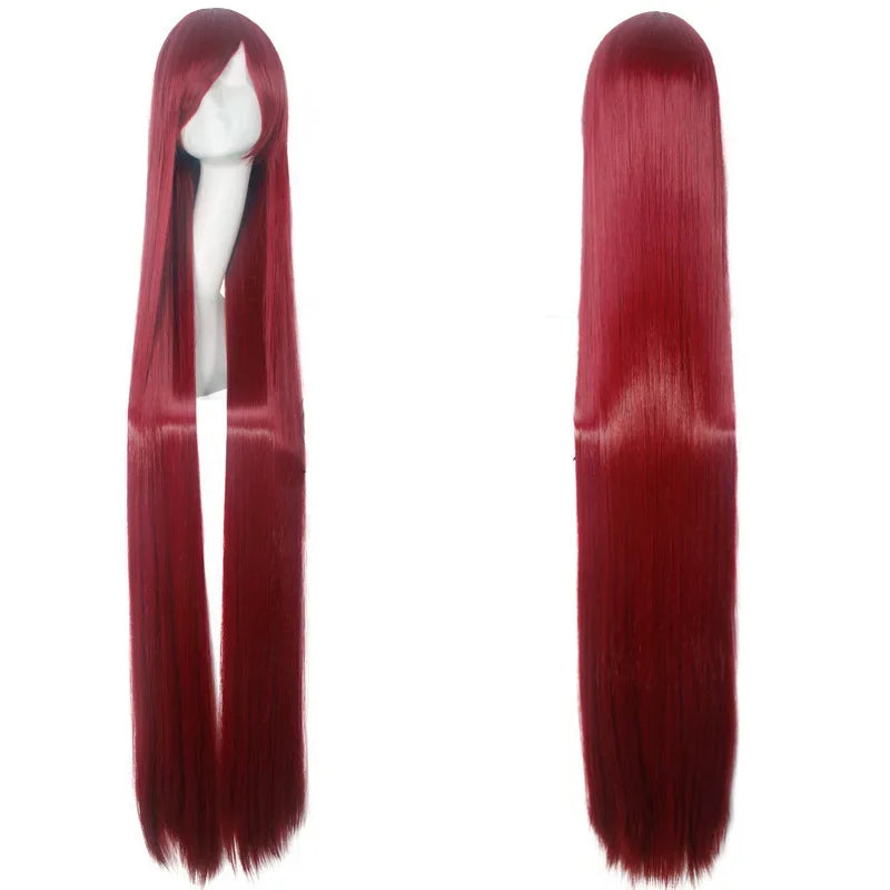 Long Straight Heat Resistant Synthetic Hair Wig Women Universal Cartoon Cosplay Wig Anime Costume Party Wigs