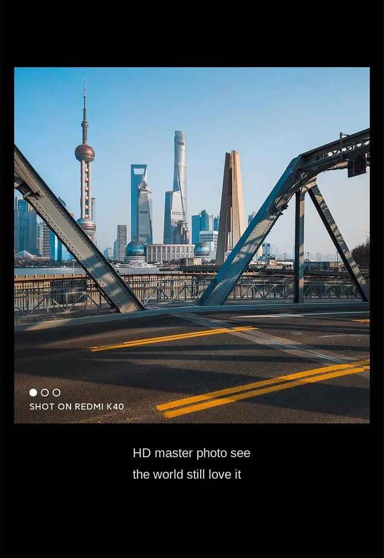 Global firmware Xiaomi Redmi K40 Pro Smartphone Hyper OS 1.0 cecular Snapdragon 888 6.67 inch phone used phones no charger