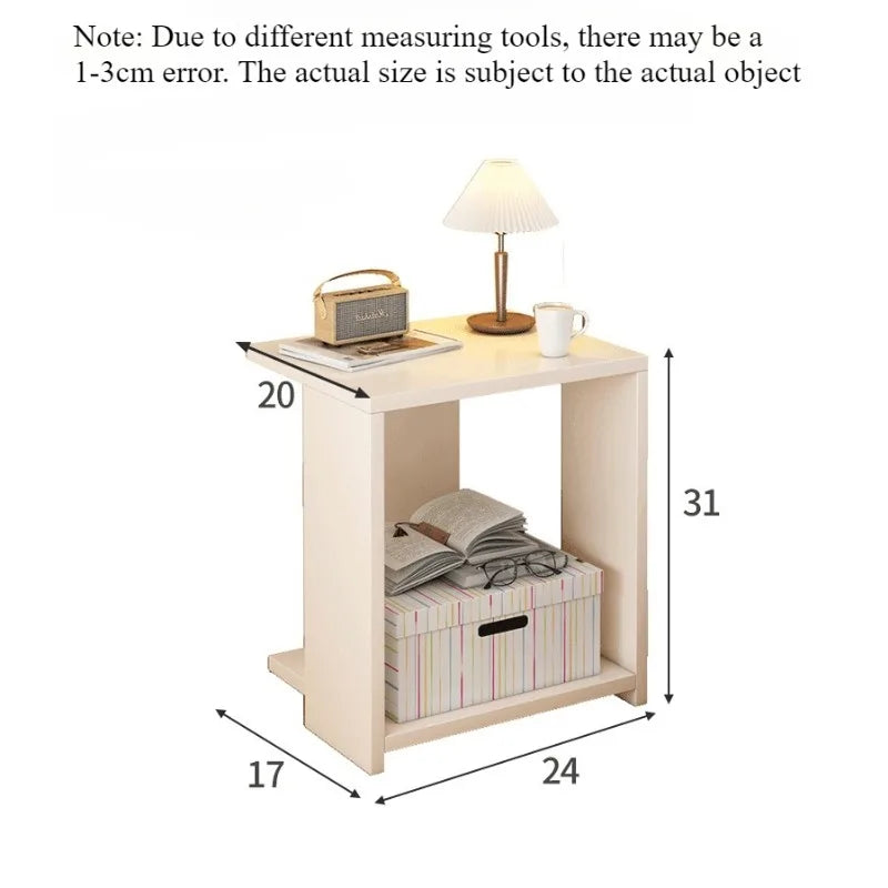 Bedside table Bedroom Home Modern simple bedroom Simple heightening Bedside small cabinet Storage drawer cabinet