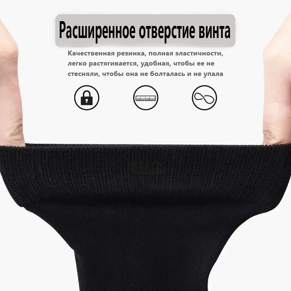 10 Pairs Men's Cotton Socks New Style Black Business Men Socks Soft Breathable Summer Winter for Male Socks Plus Size 38-47