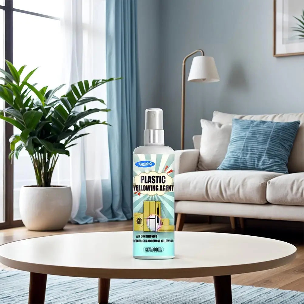 Plastic Remove Yellowing Cleaning Agent |Air Conditioning Washing Machine Renovation | Anti Oxidation Appliances Cleaning Supply