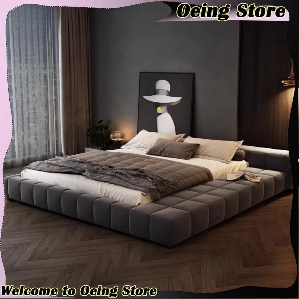 Bedroom Unique Bed Aesthetic Modern Double Children Bed Luxury Sleeping 180x200 Camas De Matrimonio Dormitorio Home Furniture