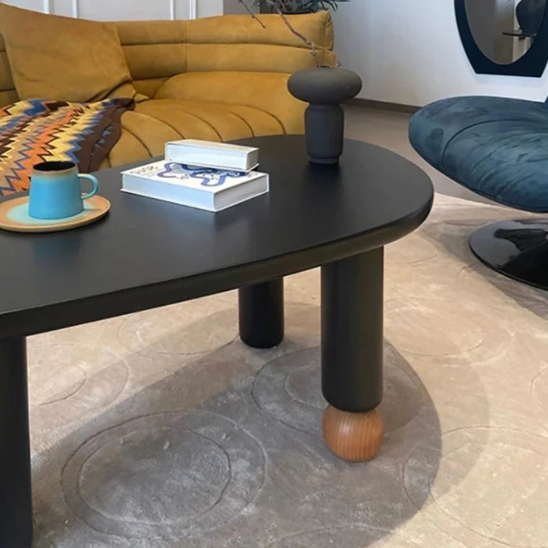 Trendy Aesthetic Coffee Tables Elegant Unique Retro Design Coffee Tables Minimalist Trendy Table Basse Salon Furniture For Home