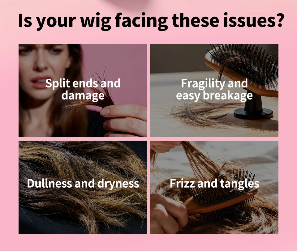 SEVICH 2-IN-1 Wig Shampoo 100ml Human and Synthetic Wig Deep Cleansing Moisturizing Shine 2 in 1 Shampoo Professional Wig Care