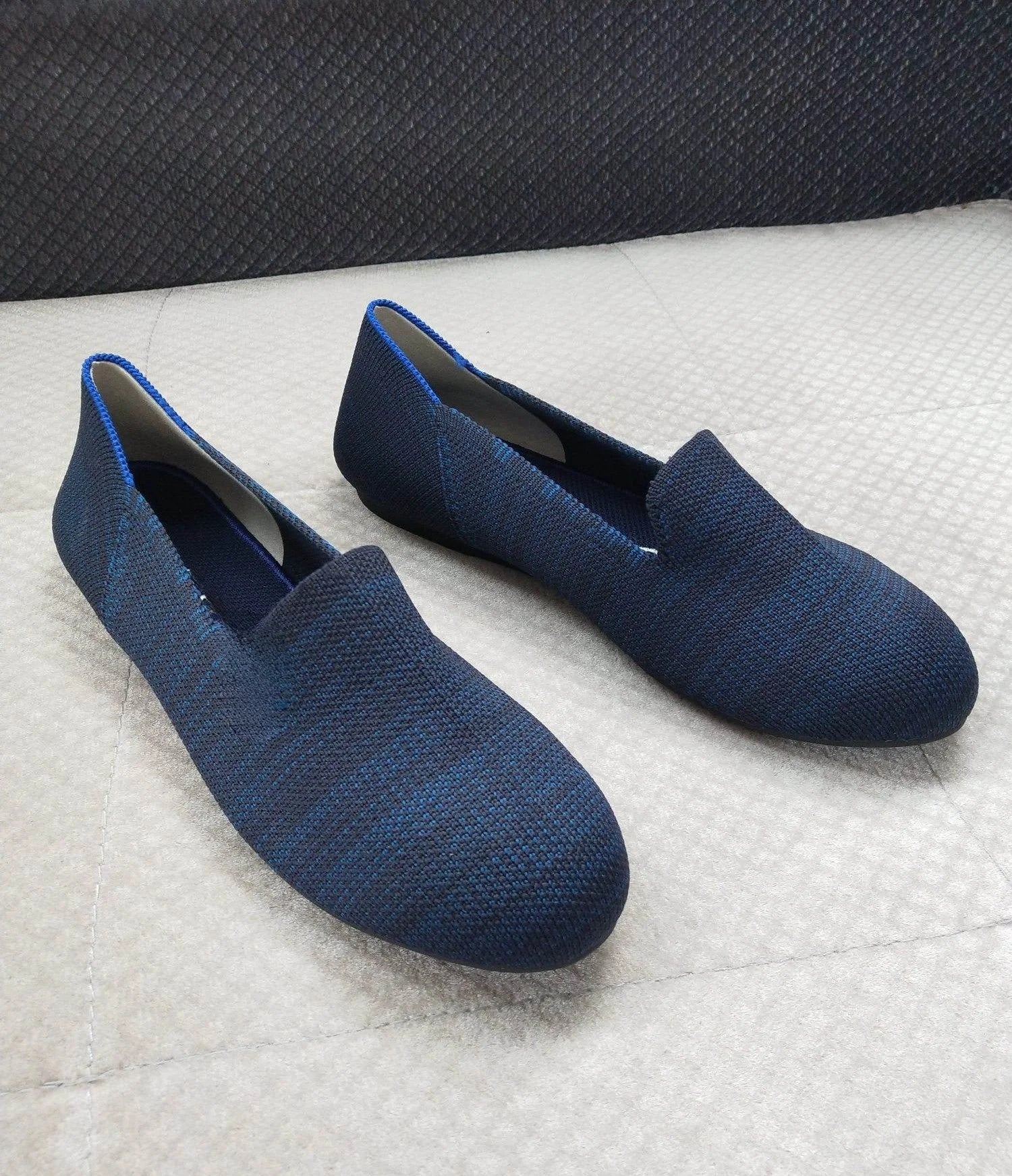 Maggie's Walker Women's Stretchable Soft Bottom Knitted Flats Spring Shallow-mouth Washable Casual Loafers Size 35~40