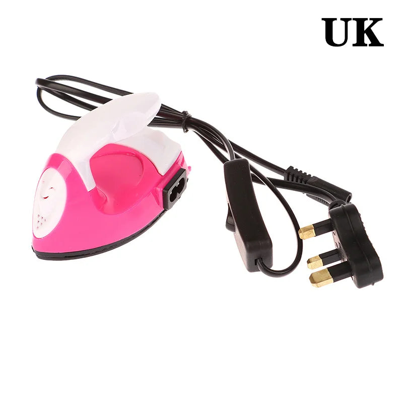 Mini Craft Iron Electric Iron Portable Handy Heat Press Diy Small Iron For Ironing Clothes Laundry Appliances EU/US/UK Plug