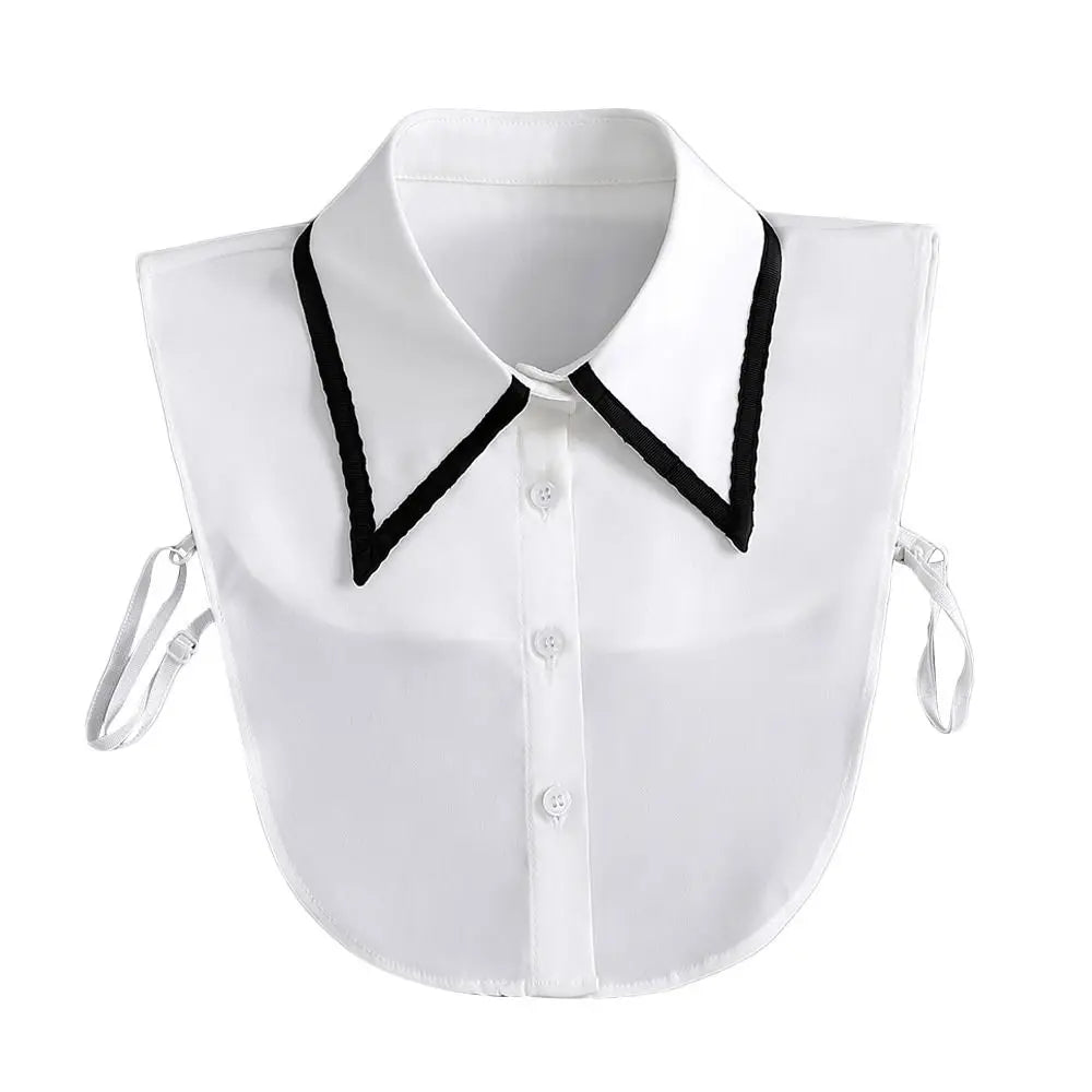 New Lapel Fake Collar Vintage Detachable Shirt False Collar for Women Blouse Sweater Lapel Top Neckwear Ties Clothes Accessories