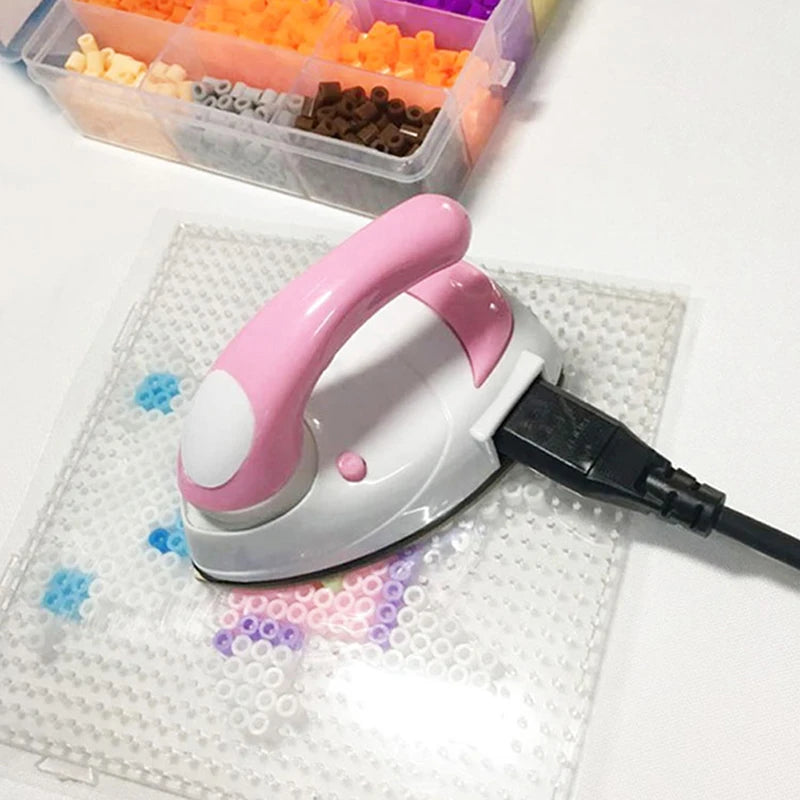 Mini Craft Iron Electric Iron Portable Handy Heat Press Diy Small Iron For Ironing Clothes Laundry Appliances EU/US Plug