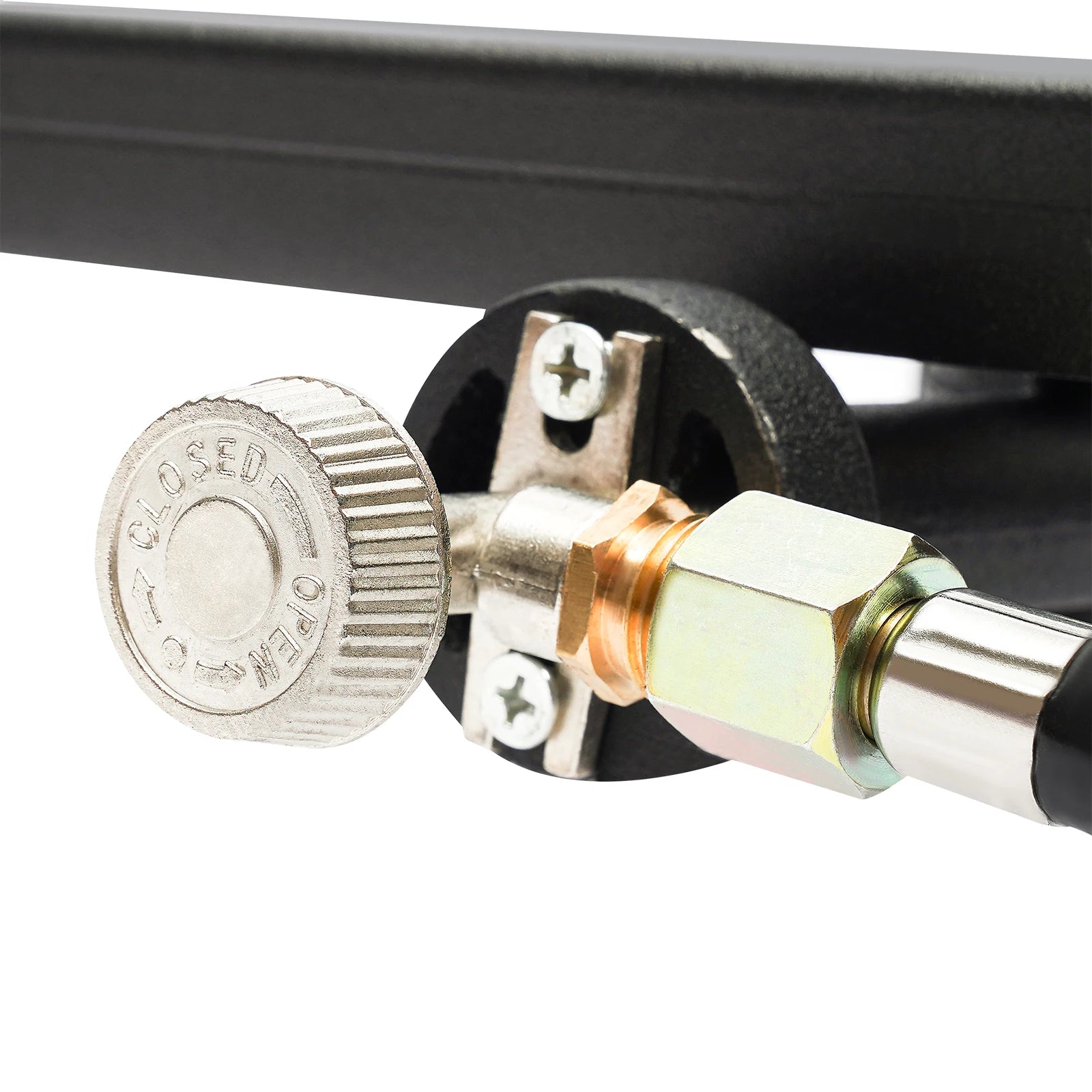 Outdoor Gas Stove Propane Cooker with Adjustable 0-10PSI，8000W Black Camping Portable Single Burner Stove