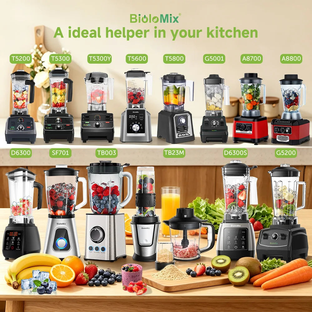 BPA Free 3HP 2200W Heavy Duty Grade Blender Mixer Juicer High Power Food Processor Ice Smoothie Bar Fruit Blender