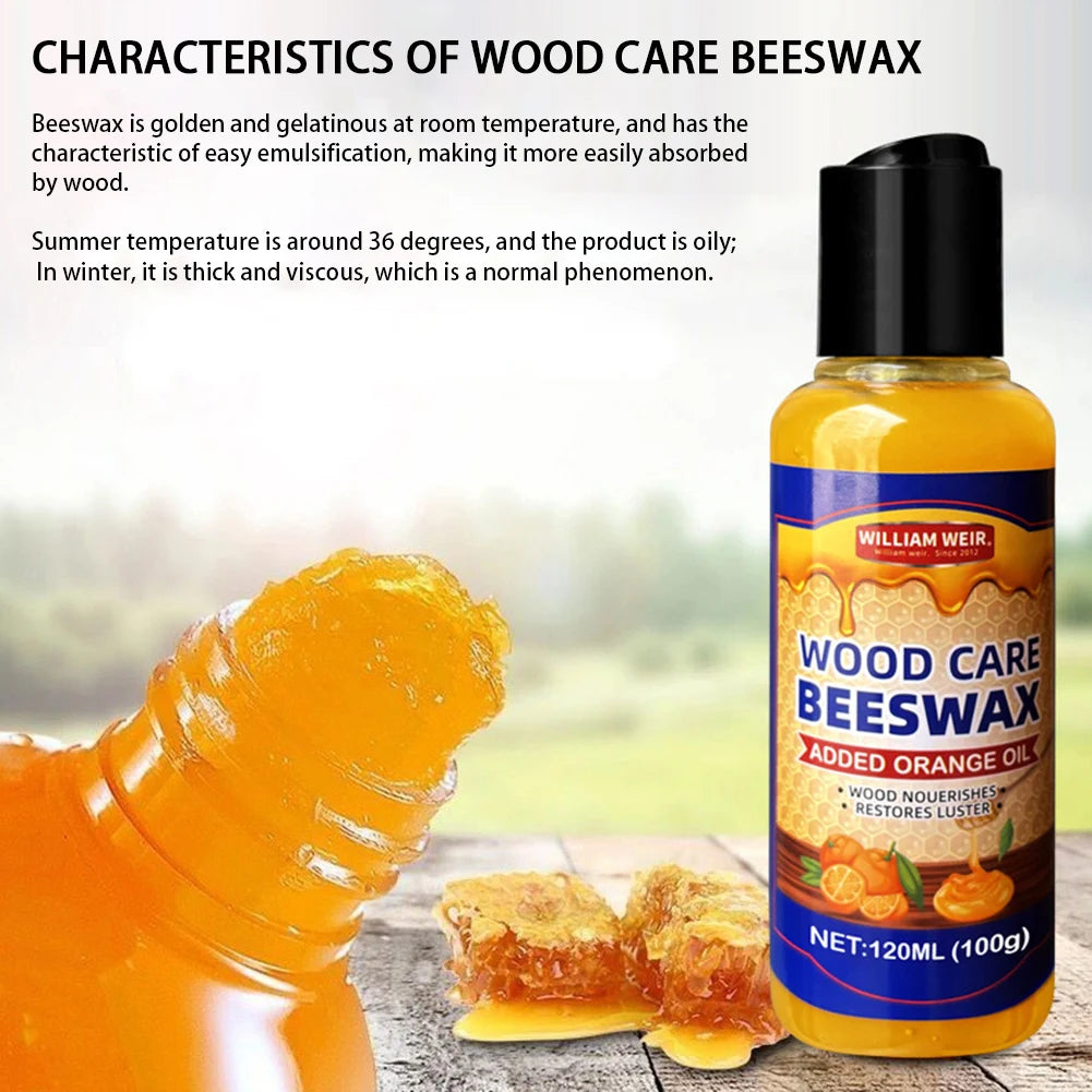 Wood Furniture Care Beeswax Solid-Wood Maintenance Cleaning Polished Wax For Floor