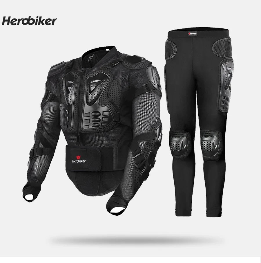 Motocross Jacket Men Body Armor Motorcycle Armor Wear-Resistant Anti-Drop Bicycle Racing Jacket Riding Motorbike Moto Protection
