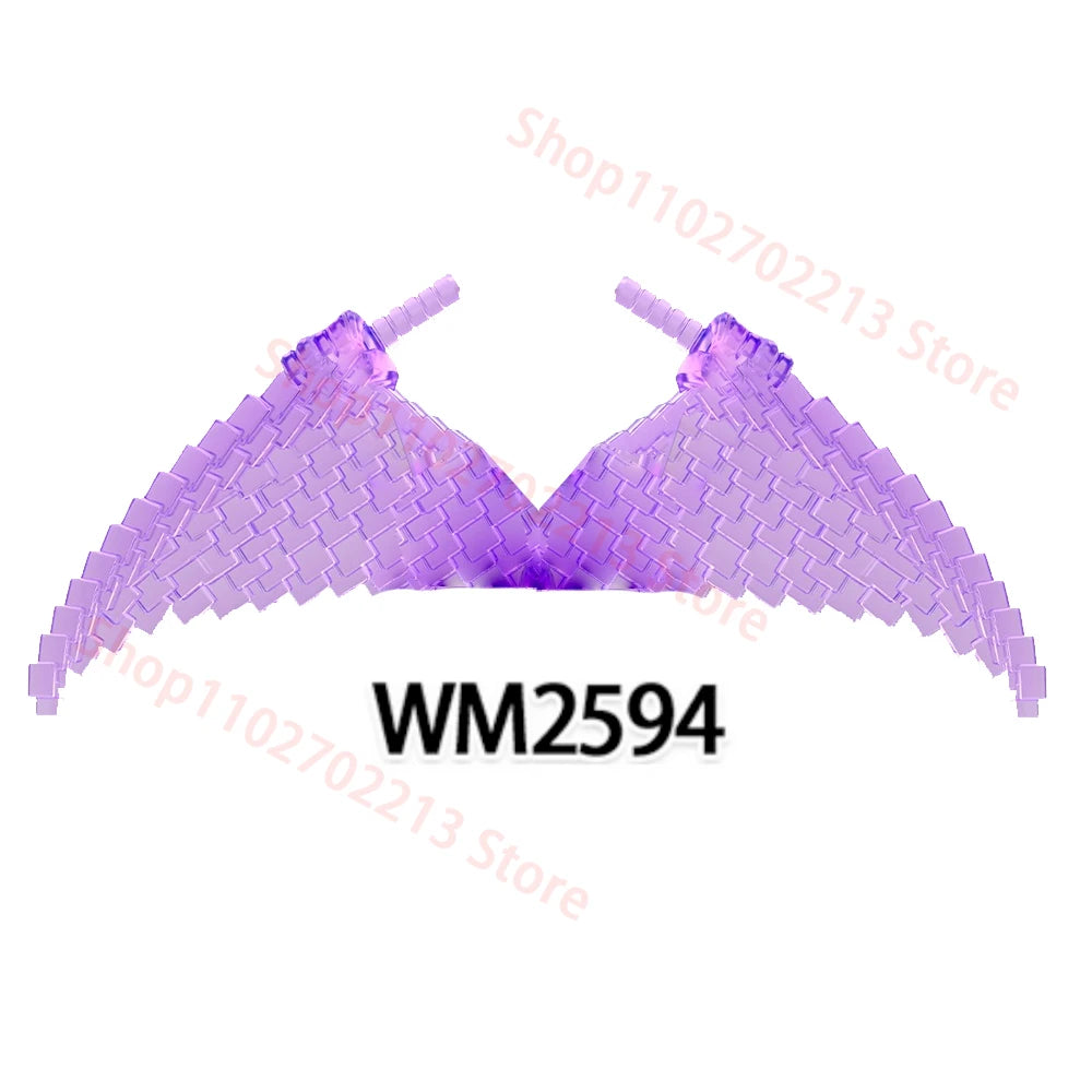 WM6155 Anime Building Blocks Set - Educational STEM Toys for Kids, Christmas Birthday Gift for Boys Girls WM6112 WM6113 WM6152