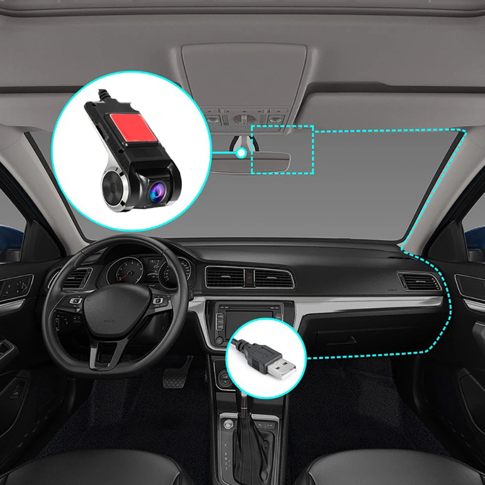 Dash Cam Car DVR WiFi Dashcam 1080P Full HD Auto Drive Loop Video Recorder Vehicle Camera Black Box Registator Night Vision ADAS