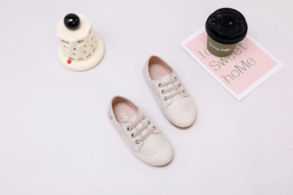AS Kids Shoes Children Shoes Baby Boys Leather Loafers Toddler Slip On Princess Flats Girls Fashion Oxford Platform Mary Jane