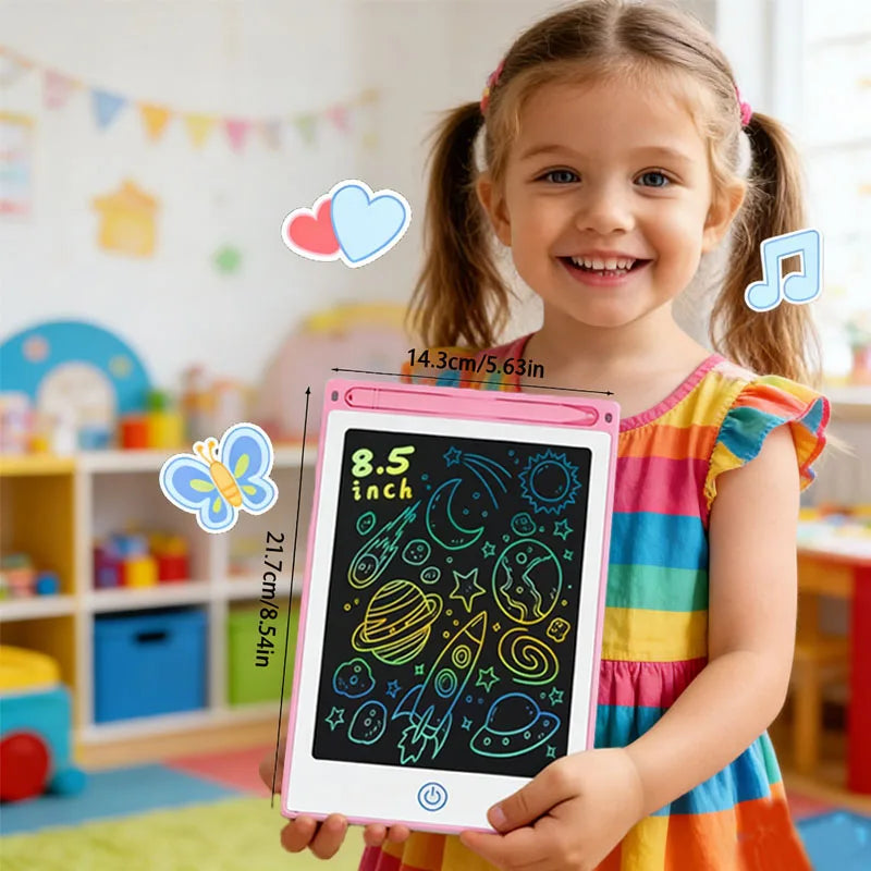 8.5 Inch LCD Writing Tablet Digital Drawing Tablet Handwriting Pads Portable Electronic Doodle Blackboard Travel Educational Toy