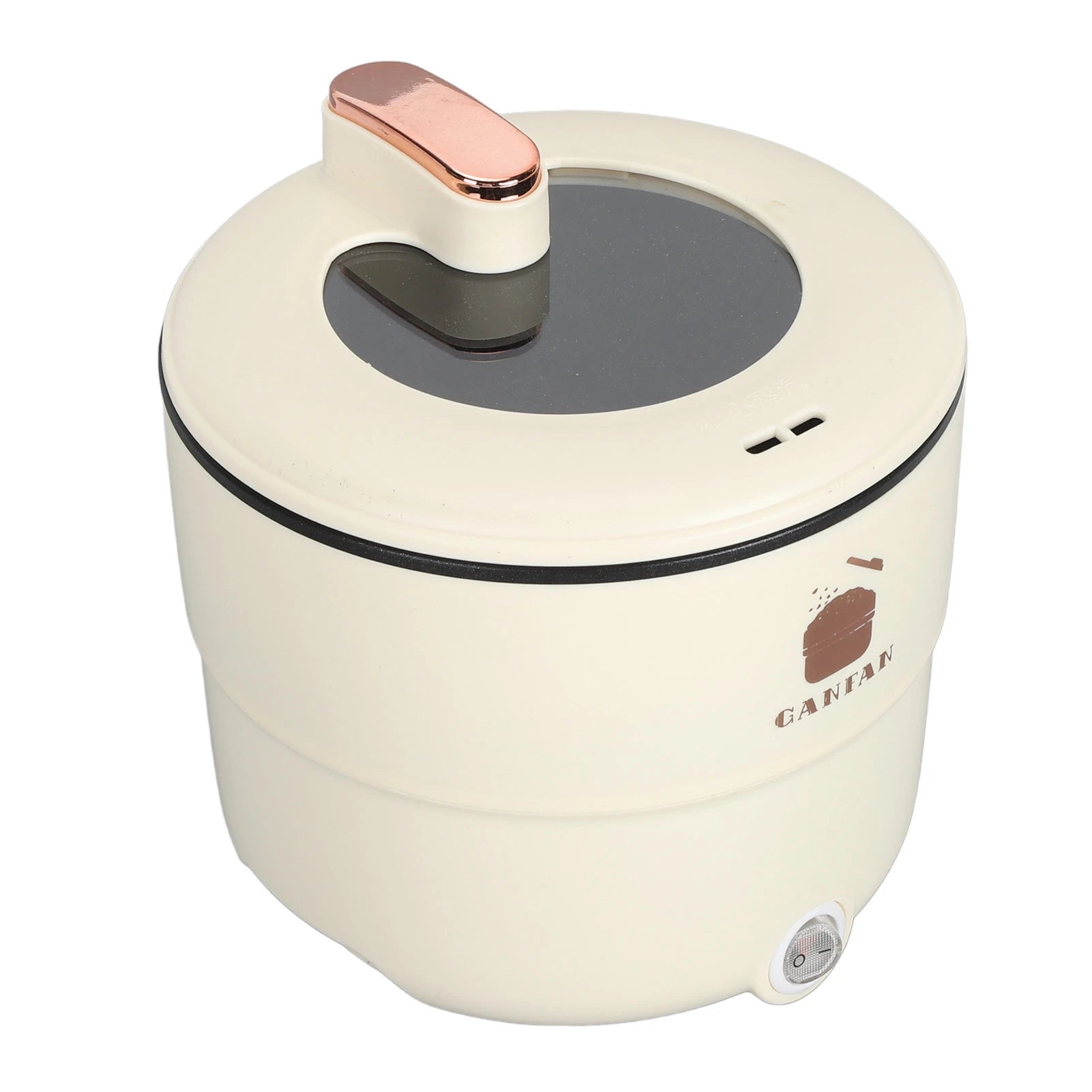 Electric Rice Cooker 1.8L Multifunctional Rice Cooker Maker Double Layers Anti Stick Coating Anti Scald  for Noodles
