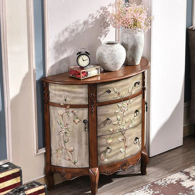 Bedroom With Drawers Living Room Cabinets Round Quality Delicacy Tiny Cute Display Cabinet Modern Nordic Szafka Home Furniture