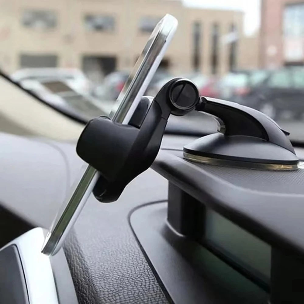 Universal Car Phone Holder 360° Rotation Dashboard Windshield Suction Mount Stand Support GPS Navigation Bracket For Smartphones