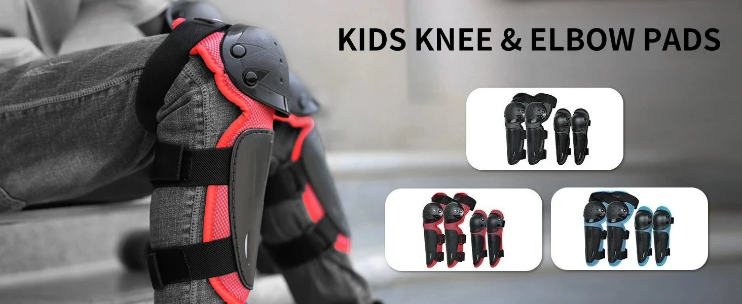 Children's Outdoor Sports Equipment, Balance Bike, Roller Skating,  Cycling, Off-road Sports Gear, Knee Pads, Elbow Pads Set
